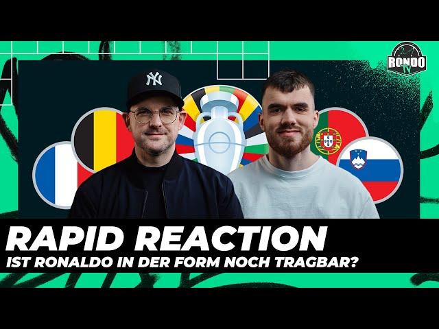 Rapid Reaction - Tränen bei Ronaldo und Frankreich schleppt sich weiter | RondoTV Stream Highlight