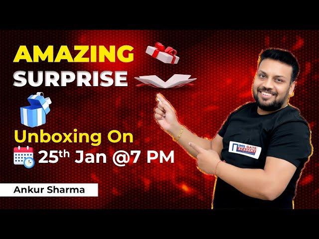 Biggest Surprise for GATE Aspirants - IMS GATE ACADEMY | Ankur Sharma