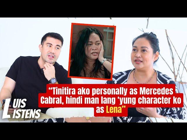 LUIS LISTENS TO MERCEDES CABRAL (Hindi ko nire-represent ang mga kabit!) | Luis Manzano