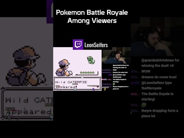 There's a Pokemon Battle Royale mode! #pokemon #streamavatars #twitch #shorts