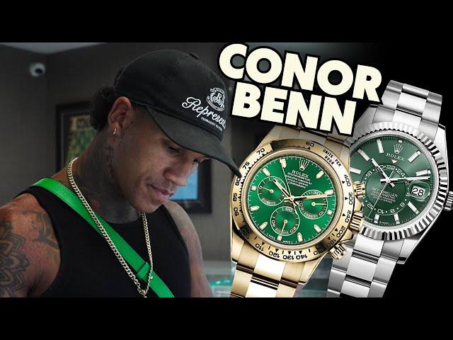 Conor Benn sells his Rolex Daytona & shows off CRAZY custom watch! | Trotters Jewellers