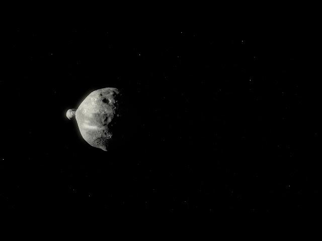 Asteroid 1999 KW4 Has a Moon - Animation