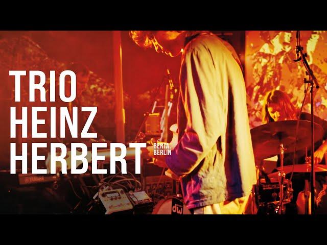 TRIO HEINZ HERBERT @ Gaswerk Music Days | LIVE FROM BERLIN