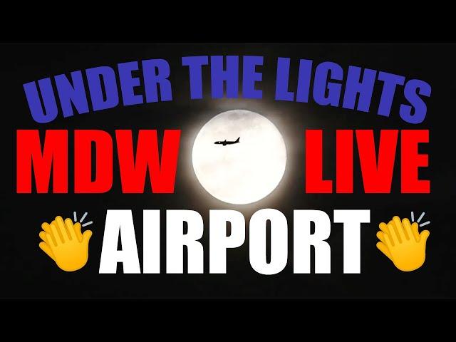 LIVE Chicago Midway International Airport Planespotting at the Busiest Square Mile in the World