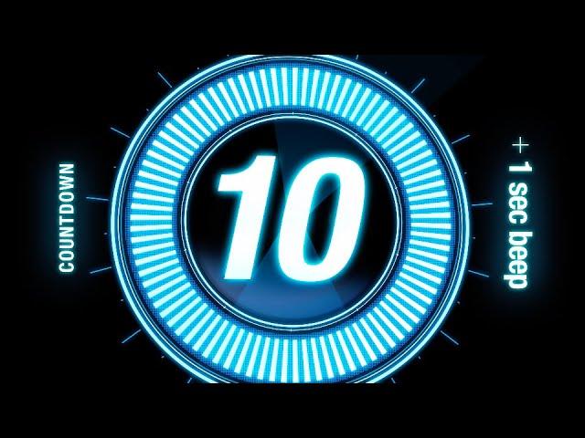 10 seconds Countdown Timer / with Beep Every 1 sec 