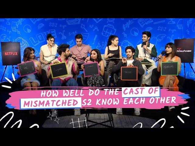 How Well Do The Cast of Mismatched S2 Know Each Other | @ipopdiaries #mismatchedseason2 #interview