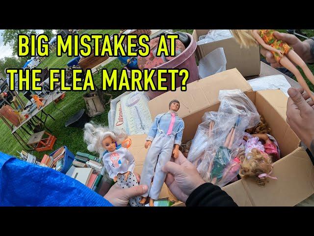 DID I PASS UP BIG PROFITS AT THE FLEA MARKET? SHOULD I HAVE JUST BOUGHT IT ALL? #ebay #fleamarket