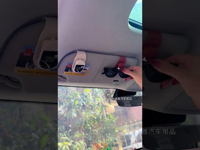 Car multifunctional storage box tissue box water cup holder #car #caraccessory #shorts 11