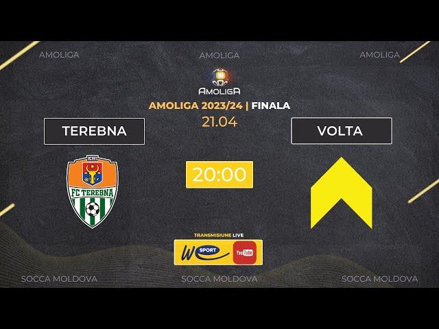 LIVE! Amoliga 2023/24. Terebna x Volta. FINALA