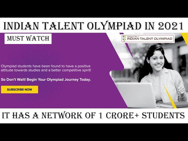 INDIAN TALENT OLYMPIAD (ITO) - BIGGEST OLYMPIAD ORGANISATION