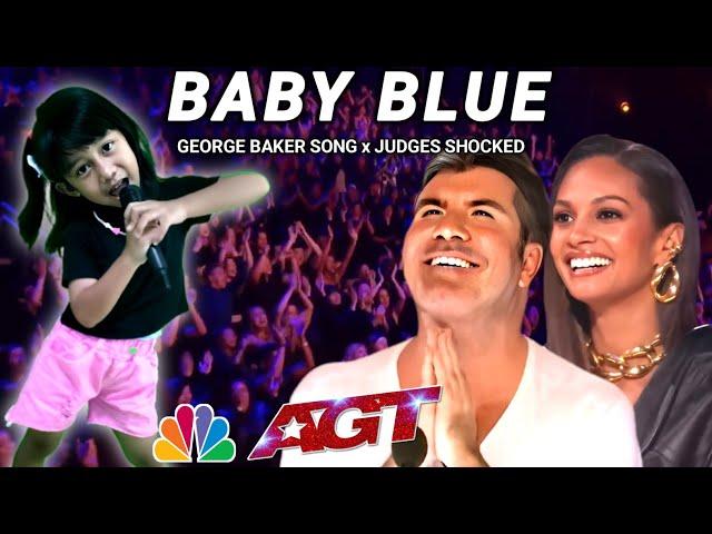 The Judges Shocked when Filipino Baby Have amazed voice Singing 'Baby Blue' | Auditions | AGT 2024