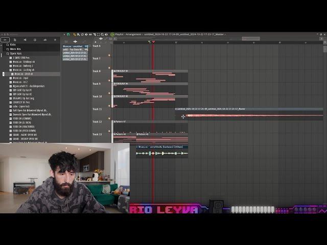 SECRET AI MELODY METHOD | RIO LEYVA MAKING BEATS 11.22.24
