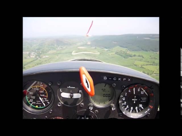 PW-6U Gliding in North Wales.