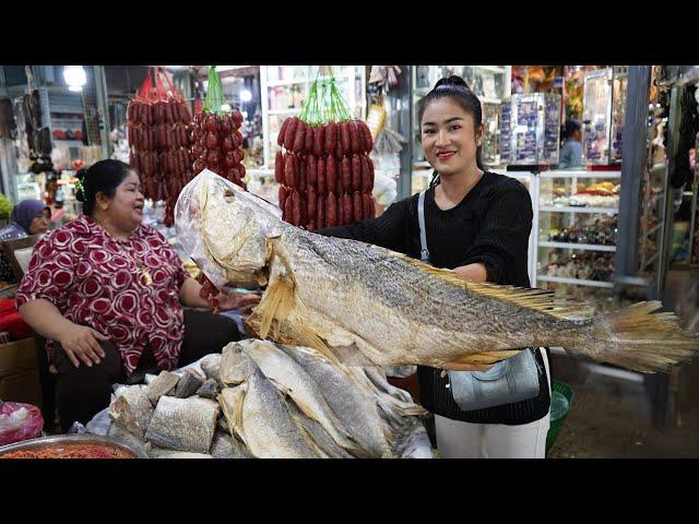 Market show: Have you ever cooked this fermented fish before? - '' Proma '' fish recipes