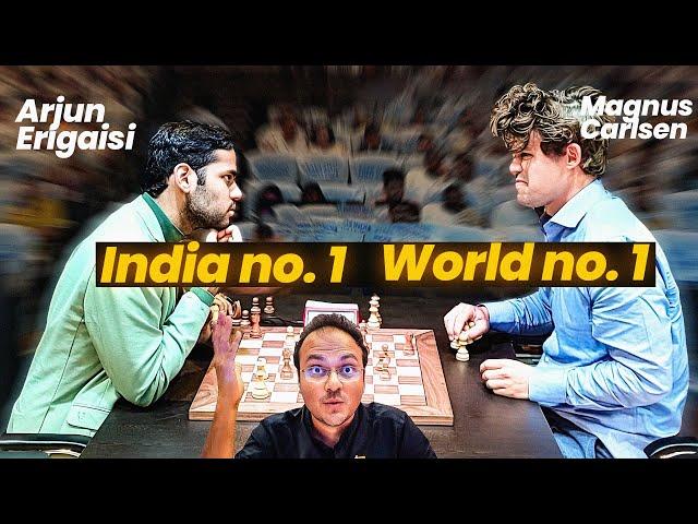 The Big Clash | Arjun Erigaisi vs Magnus Carlsen | Tata Steel Chess India Rapid 2024