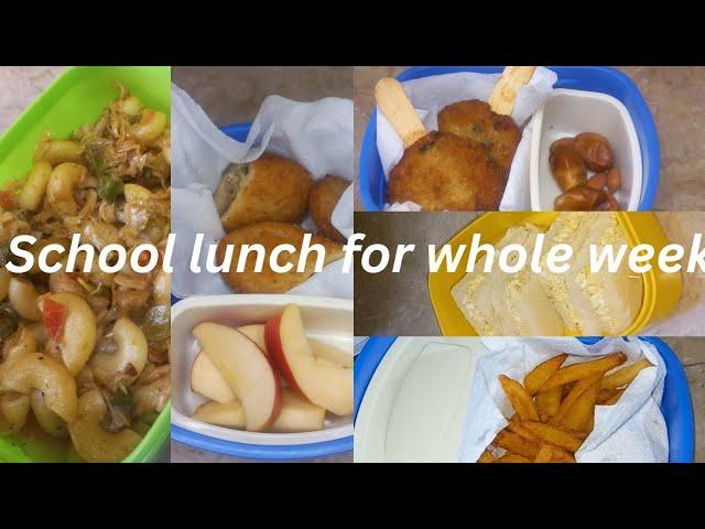 Tummilicious|| Whole week kids lunch box ideas || پورے ہفتے کا اسکول لنچ ||