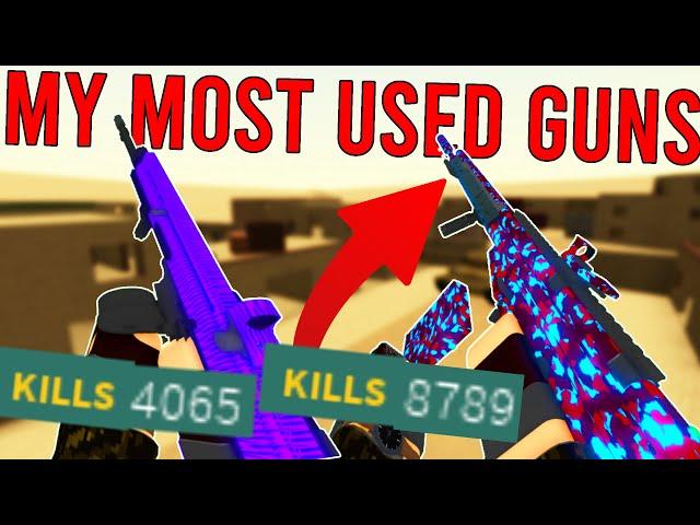 my MOST USED GUNS in phantom forces!