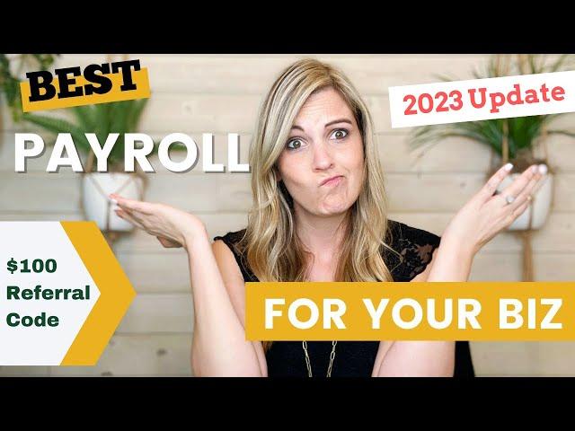 Which Payroll Company is Best 2024 | Gusto vs. Quickbooks vs. ADP vs. Square | $100 Referral Code