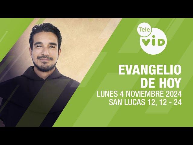 El evangelio de hoy Lunes 4 Noviembre de 2024  #LectioDivina #TeleVID