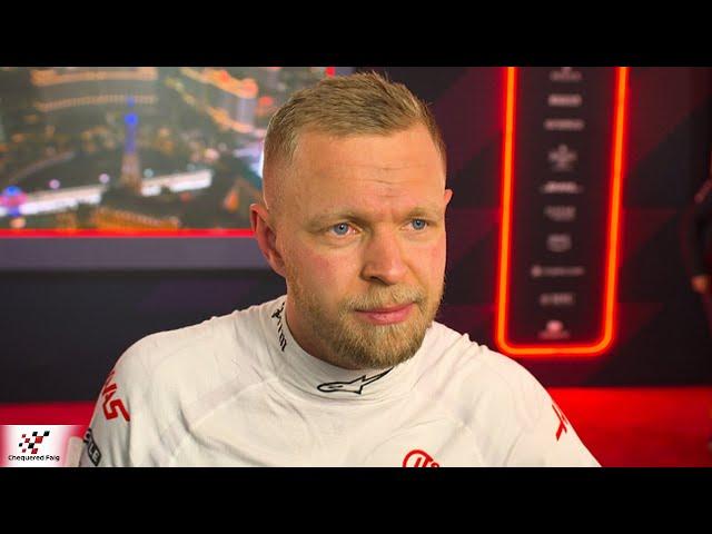 Kevin Magnussen Didn’t feel like we got the best out of it  Post Race Interview Las Vegas GP 2024