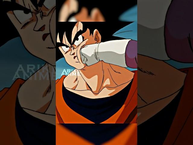 Goku Ignores Being Punched