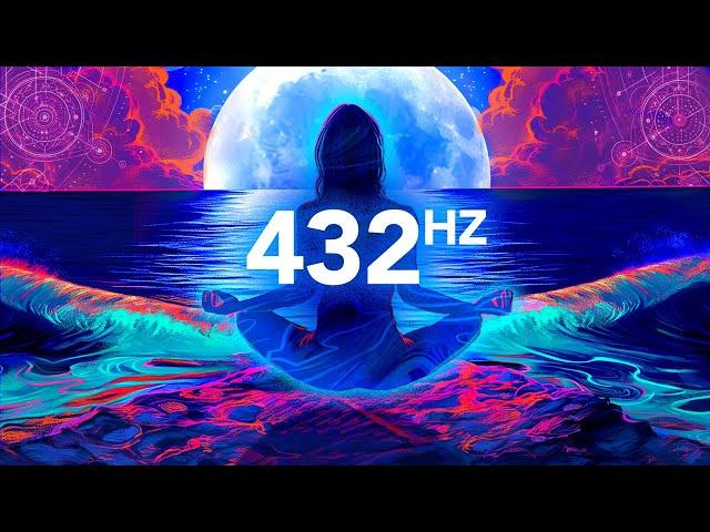 432 Hz AURA CLEANSE Frequency Music, Healing Energy for While You Sleep