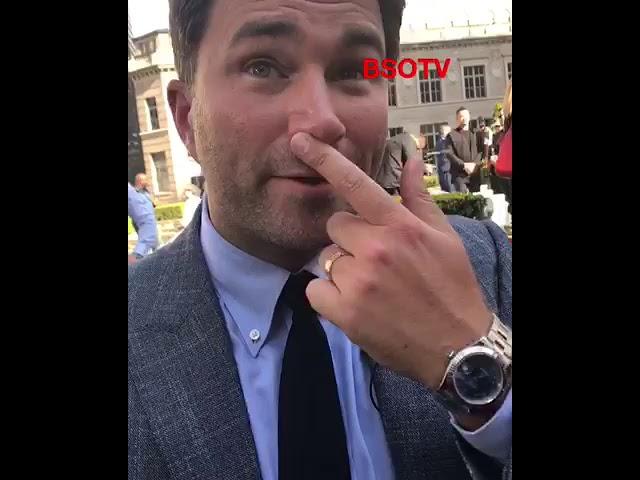 Eddie Hearn Discusses With BSO Matchroom Boxing Deal With DAZN