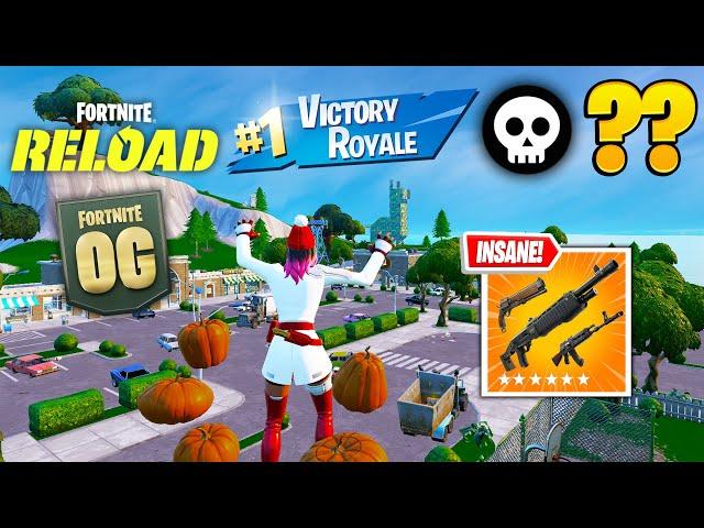 High Elimination Solo Vs Squads Reload "Zero Builds" Gameplay Wins (Fortnite RELOAD chapter 6)