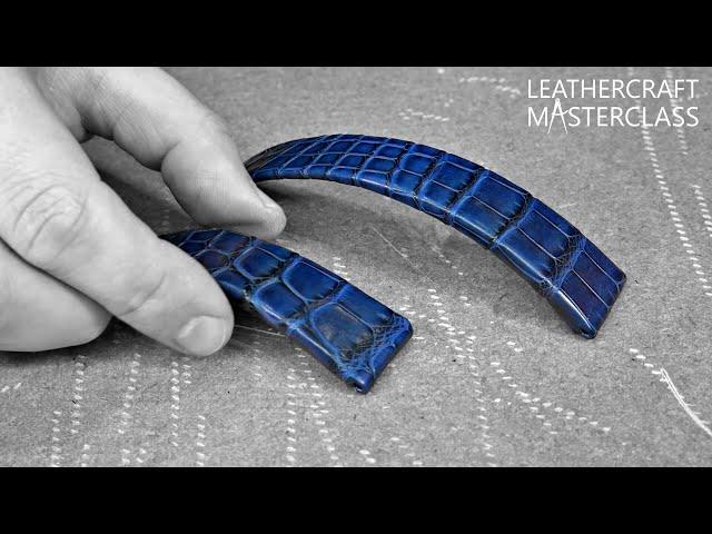 'The Turned Edge Watch Strap Pt1' (Preview)- Online Fine Leathercraft Courses