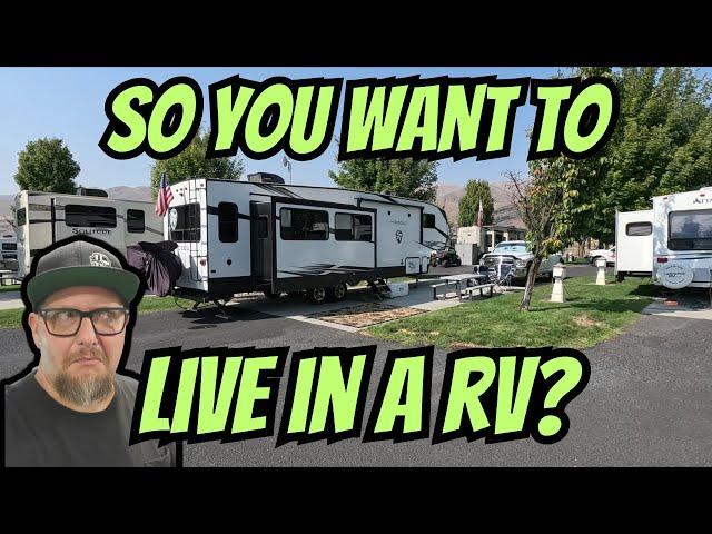 WATCH BEFORE YOU START FULLTIME RV LIVING - THINGS YOU NEED TO KNOW - LIVING IN A RV IS NOT CHEAP!