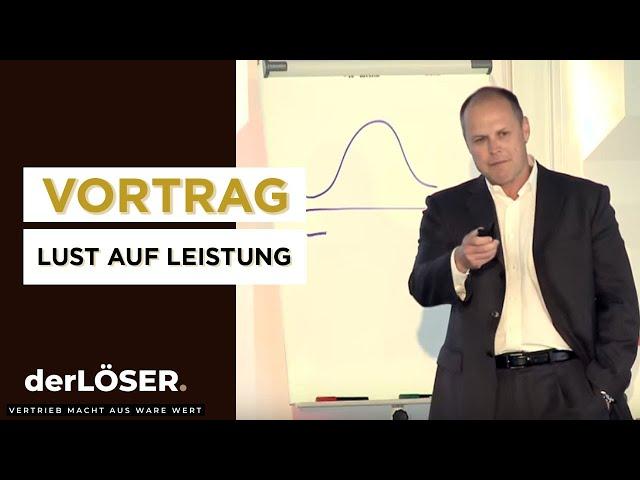 derLÖSER - Keynote Speaker | Vortrag “Lust auf Leistung”