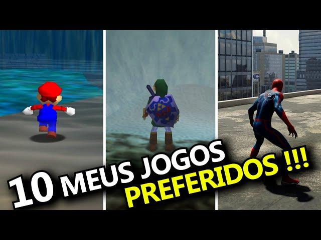 TOP 10 MEUS JOGOS PREFERIDOS DE TODOS OS TEMPOS