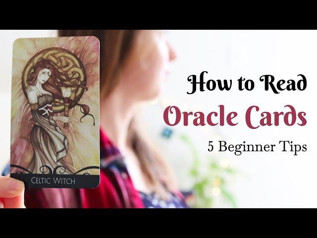 HOW TO READ ORACLE CARDS For Beginners || 5 Tips to Learn Oracle Reading