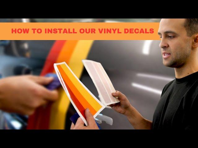 How to Install Vinyl Decal Stripes and Common Locations.