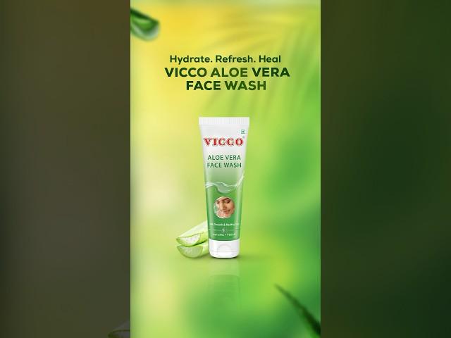 Stay fresh all summer long with Vicco Aloe Vera Face Wash. #vicco #viccolabs