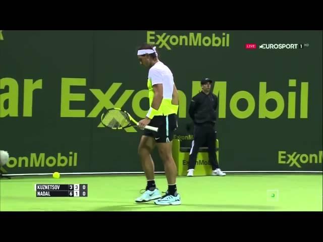 Rafael Nadal vs Andrey Kuznetsov FULL MATCH ᴴᴰ DOHA 2016 PART 2