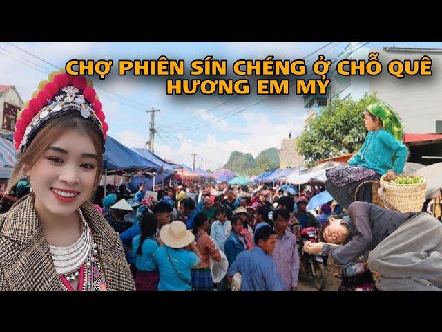 Vợ Ngồi Đợi Chồng Say Rượu ' Nằm Giữa Chợ ' Chỉ Có Ở Chợ Phiên Vùng Cao | Em Mỷ TV