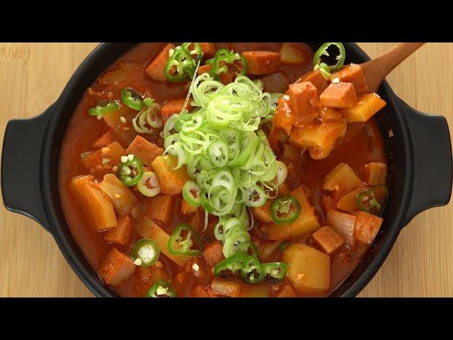 Spicy Korean Spam Stew