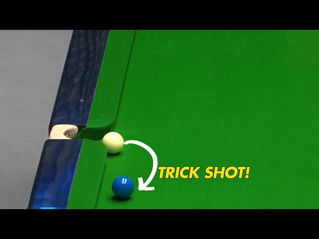 You Won't Believe This Snooker Trick Shot!