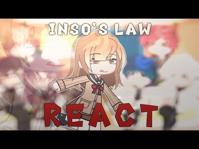 || Inso's law react||Закон бессонницы||gacha //reaction