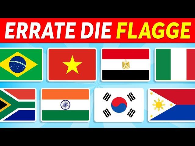  Errate das Land anhand der Flagge  | Weltflaggen Quiz 