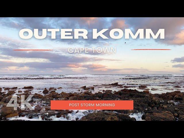 Post-Storm Tranquility at Kommetjie Beach | 4K Cape Town's Wild Atlantic Coastline