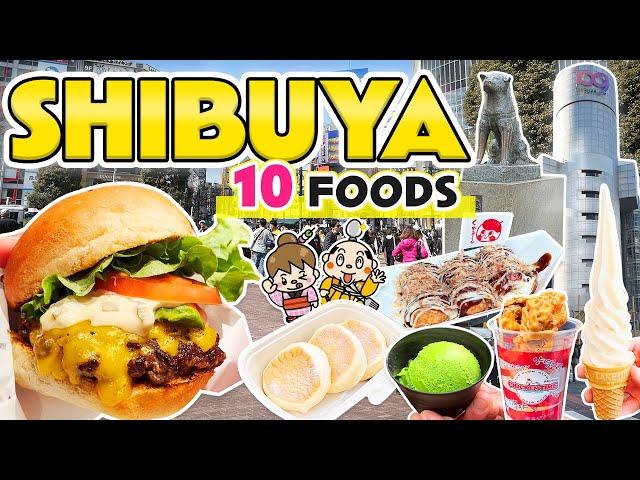 Shibuya Tokyo Street Food Tour / Japan Travel Vlog