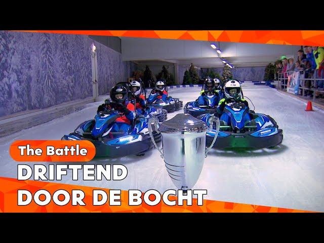 SUPERCOOLE ️ STRIJD TUSSEN DE MEIDEN EN DE JONGENS | BATTLE ICEKART | ZAPPSPORT