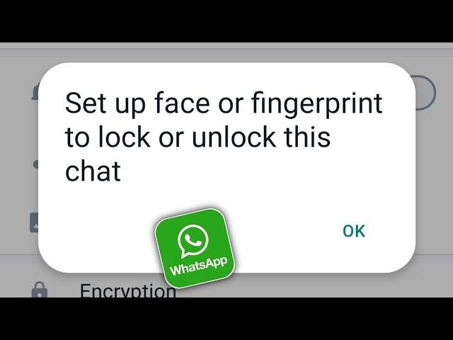 Set up passcode to lock this chat Problem | How to set Passcode on WhatsApp | Chat lock not working