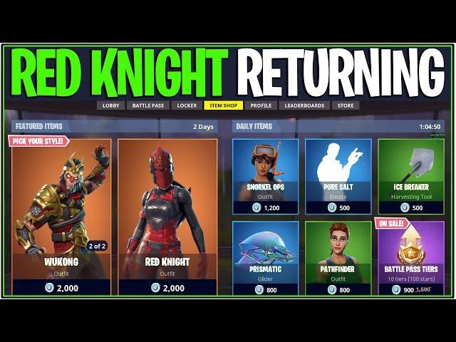 *NEW* Fortnite: RED KNIGHT IS RETURNING SOON!?! | (De-bunked and Solved)