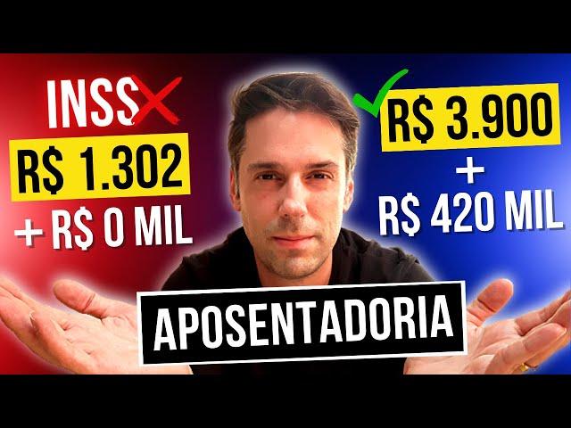 NÃO dependa do INSS pra se aposentar! Como se aposentar com muito dinheiro (INVESTINDO SÓ R$97,65)