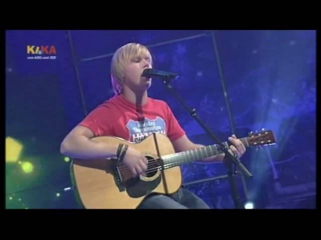 Kika Live Beste Stimme 2009 - Julian singt Chasing Cars von Snow Patrol