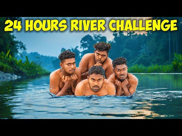 24-Hour River Challenge Went Wrong | Heat Wave Challenge | Summer | Mad Brothers