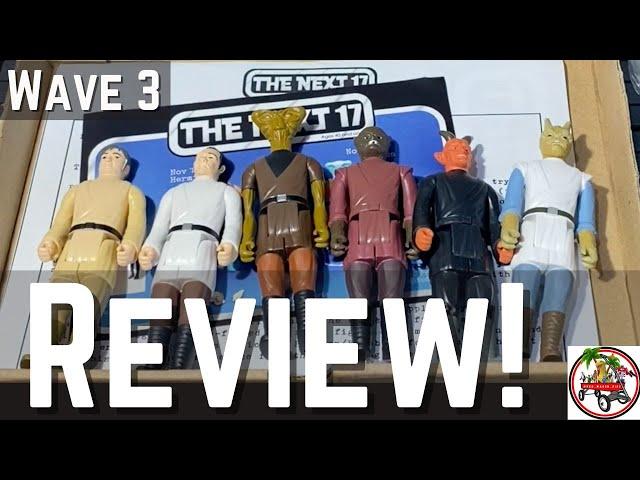 The Next 17 Wave 3 Review - More Cantina Figures for Kenner Collection #thenext17 #customfigures